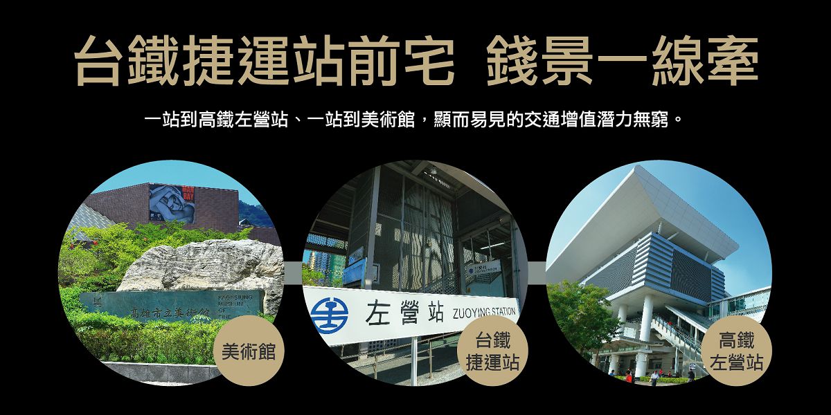 台鐵捷運站前宅,錢景一線牽